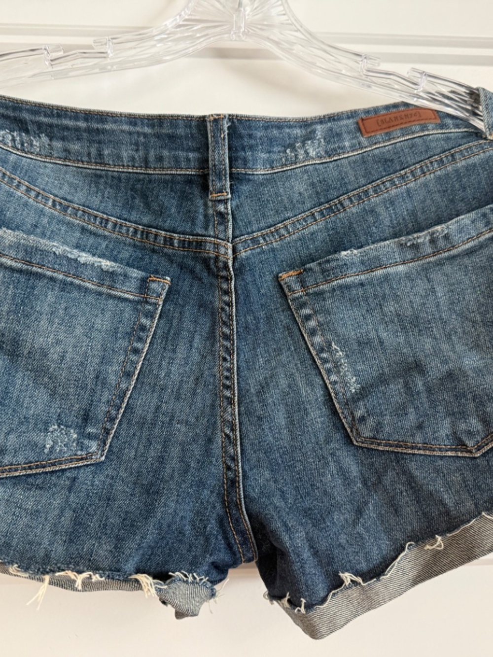 BLANKNYC Distressed Denim Shorts - Picture 3 of 3